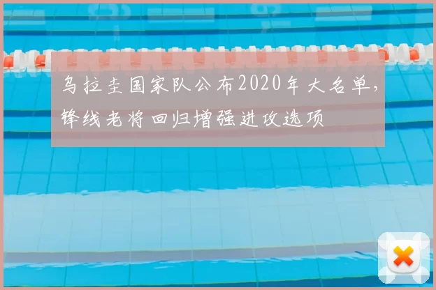 乌拉圭国家队公布2020年大名单，锋线老将回归增强进攻选项